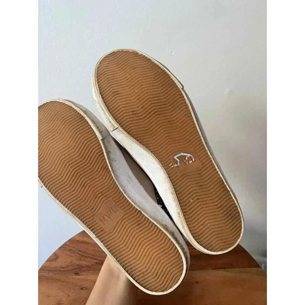 Madewell Shoes Women’s 8 Sidewalk Low Top Glitter Sneakers - Picture 7 of 9